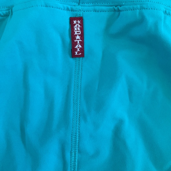 Hard tail Forever mermaid aqua midi pencil skirt size M NWT - Picture 5 of 6